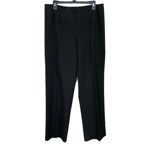 Harve' Benard Career Wear Black Dress Pants Women Sz 14  No Pockets